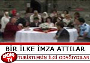 TARİH ŞAHİTLERİ OLDU